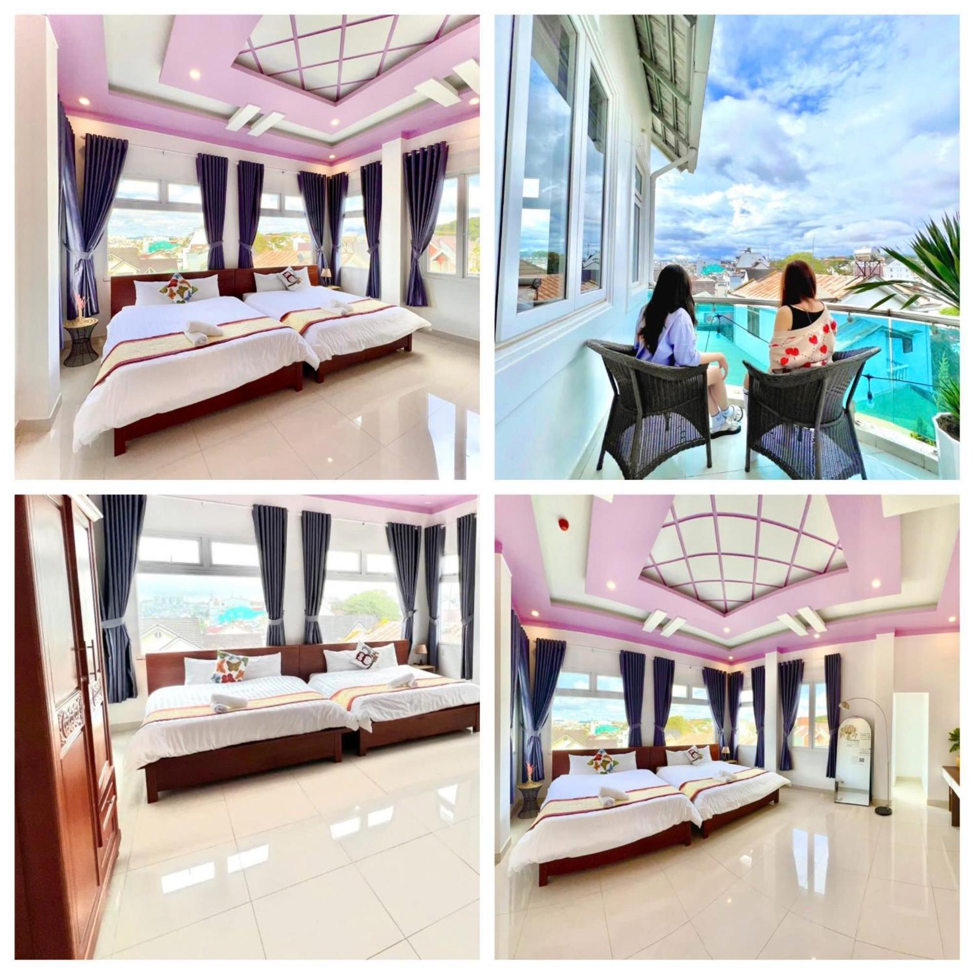 Moc Yen Hotel Dalat Bagian luar foto